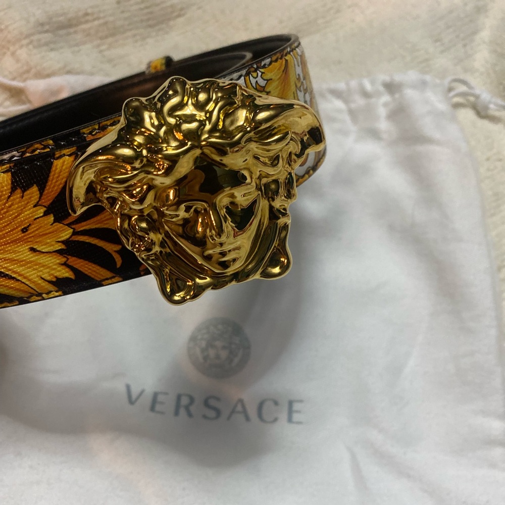 Baracco reversible leather belt